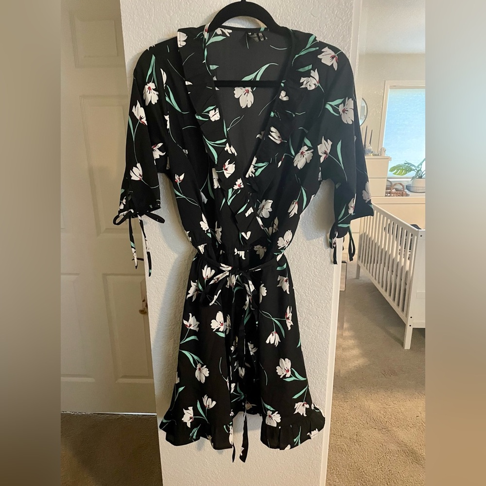 ASOS “Influence” Tropical Dress